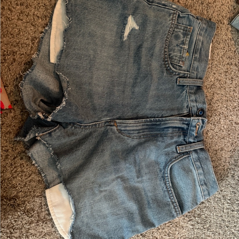 Favorite Daughter Blue Jean Shorts